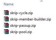 Screenshot Member Page untuk Skrip Bundle OLD