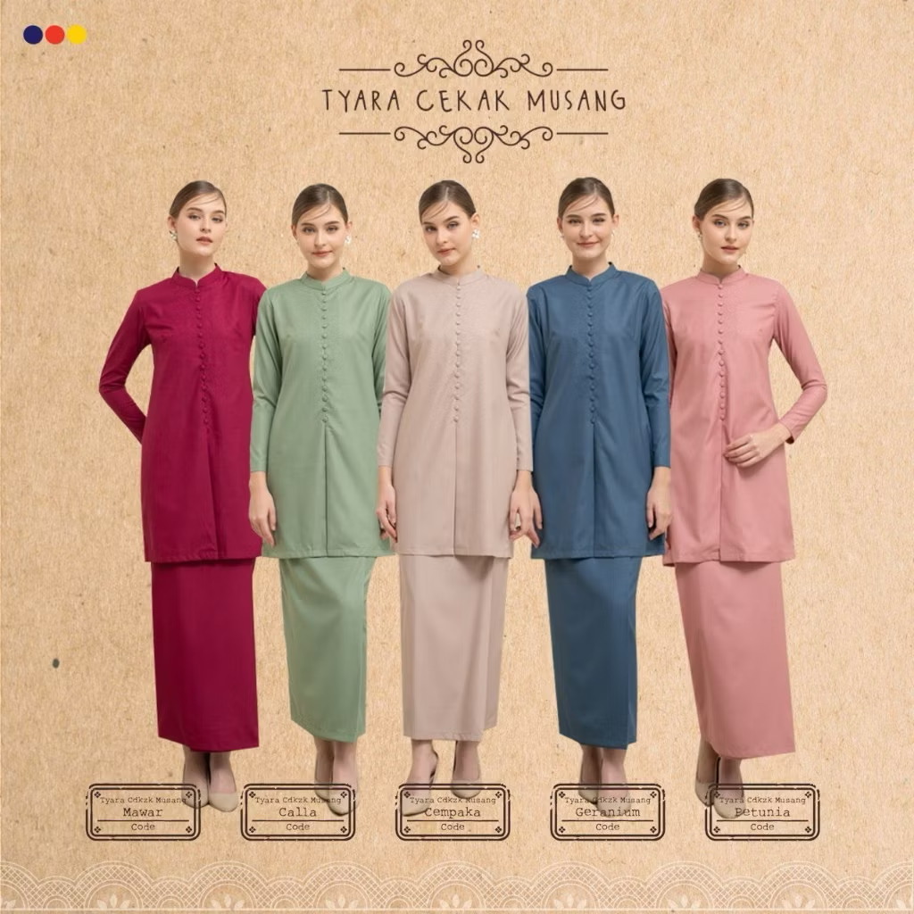 Koleksi Tyra Cekak Musang